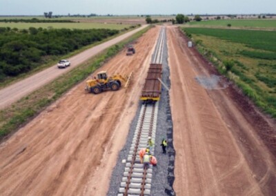 Cómo es la obra que reducirá 8 horas el recorrido de los trenes de carga en Santa Fe