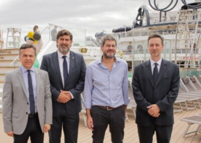 Arribó al puerto Buenos Aires el crucero más grande de MSC