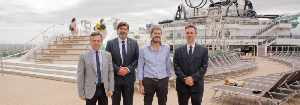 Arribó al puerto Buenos Aires el crucero más grande de MSC