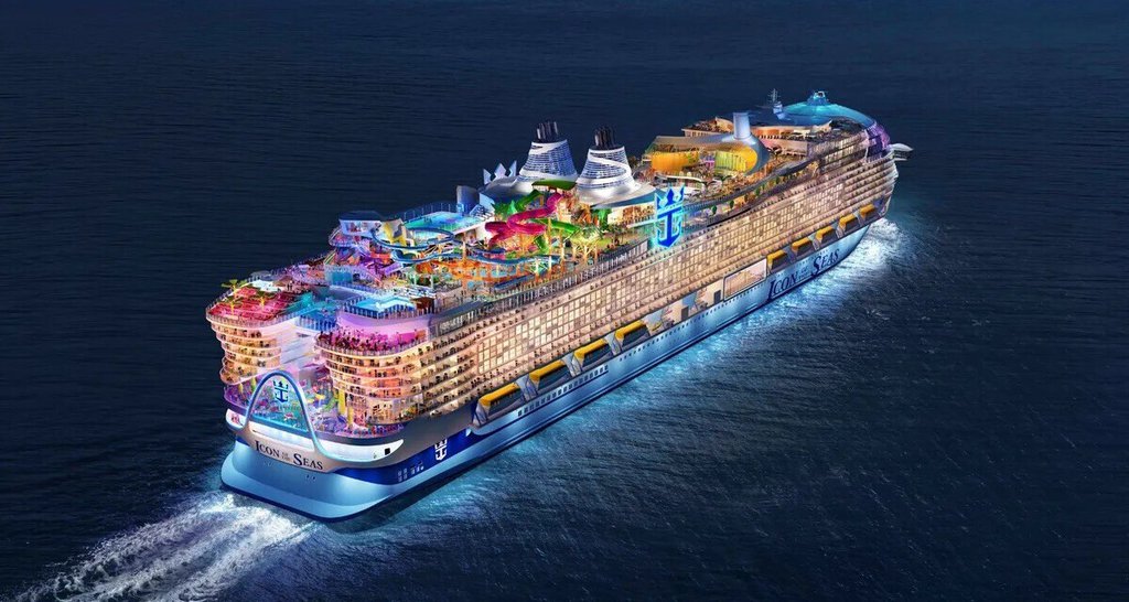 El crucero «Icon of the Seas» será el más grande y ecologico del mundo
