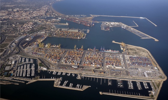 El puerto de Valencia aprobó la ampliación del muelle norte