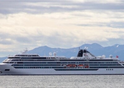 Tragedia en un crucero en el sur: ola gigante mató a una turista estadounidense