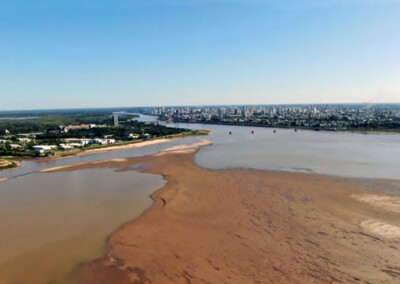 Gestión de riesgo para la bajante histórica del río Paraná