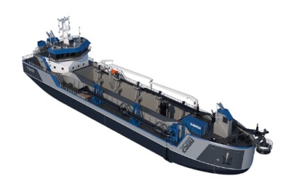 Damen toma la delantera en la aprobación de buques basados en modelos 3D