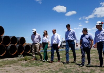 <strong>Oldelval avanza con la construcción del oleoducto en Puerto Rosales</strong>