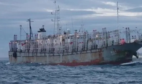 Barcos pesqueros apagaron radares por más de 600.000 horas para no ser localizados