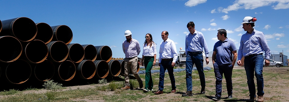 Avanza la obra para traer más crudo desde Vaca Muerta a Puerto Rosales