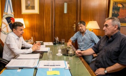 Giuliano y Schmid se reunieron para hablar de la VNT y el puerto de Buenos Aires