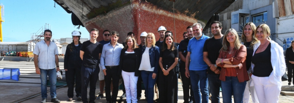 Kicillof presentó el Programa de Digitalización y Modernización Tecnológica en los Puertos Bonaerenses