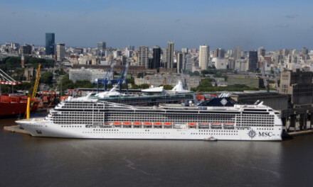 Como parte de su vuelta al mundo, el crucero MSC Magnifica arribó al puerto de Buenos Aires&nbsp;