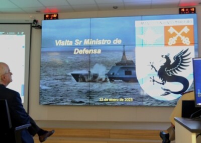 <strong>Taiana supervisa la vigilancia y el control de los espacios marítimos de Argentina</strong>