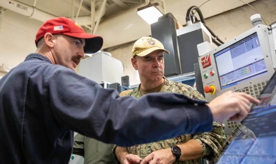 Impresión 3D: La Marina de Estados Unidos construye la fabricación aditiva en barcos