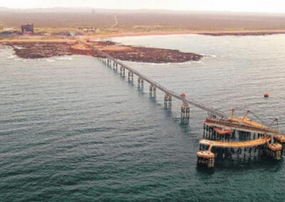 <strong>YPF creará en Sierra Grande el mayor puerto de exportación para el petróleo de Vaca Muerta</strong>