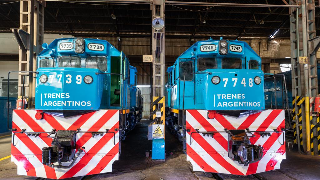 Trenes Argentinos se moderniza con repuestos y locomotoras chinas