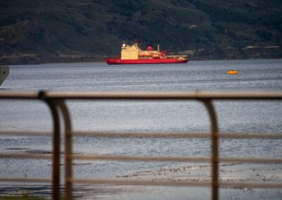 El Irízar llegó al puerto de  Ushuaia