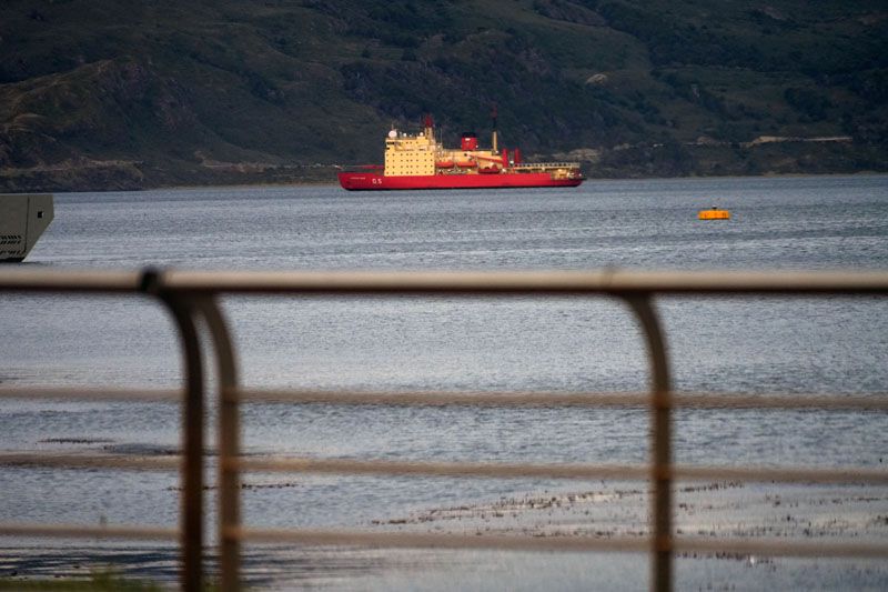 El Irízar llegó al puerto de  Ushuaia