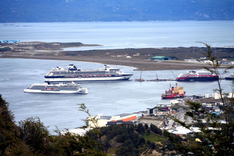 Más de 92 mil personas arribaron al Puerto de Ushuaia