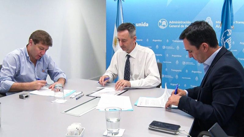 Mediante un convenio con la AGP Ushuaia construirá una terminal de cruceros y catamaranes