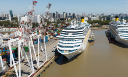 4 cruceros y más de 12 mil turistas recibió el Puerto de Buenos Aires 