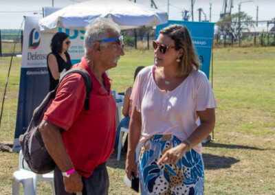 En el Puerto San Nicolás se desarrolló la primera jornada del programa “Bien Cerca”