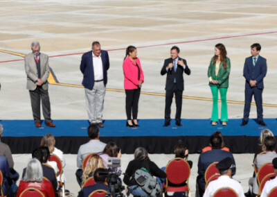 El Ministro Giuliano inauguró mejoras en el aeropuerto de Bariloche
