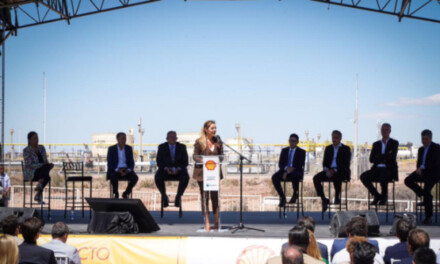 Royon inauguró un nuevo oleoducto que amplía la capacidad de transporte desde Vaca Muerta