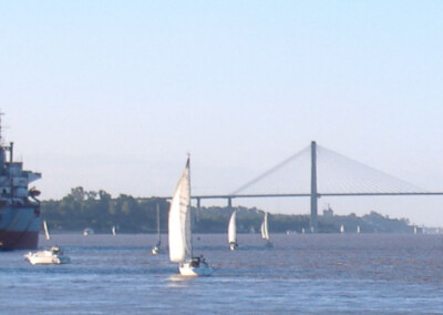 Repunta el río Paraná en Rosario