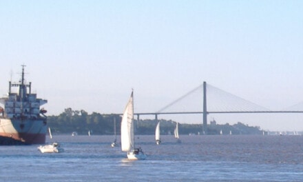 Repunta el río Paraná en Rosario