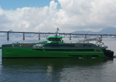 Damen y Compagnie Maritime Monegasque darán soporte en alta mar en Brasil