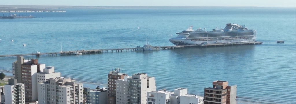 Exitosa temporada de cruceros en Puerto Madryn