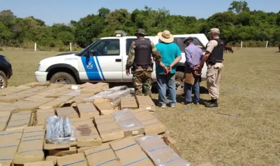 Prefectura secuestro cargamento ilegal de más de 4 mil kilogramos de pescado