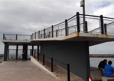 <strong>Puerto Quequén instaló nueva estructura en el Mirador Terraza Norte</strong>