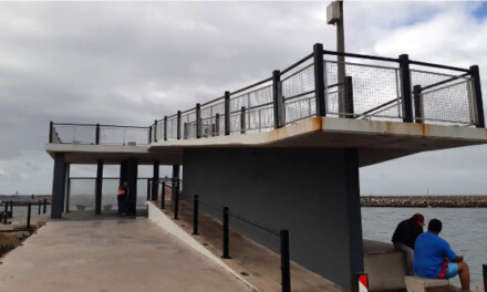 <strong>Puerto Quequén instaló nueva estructura en el Mirador Terraza Norte</strong>