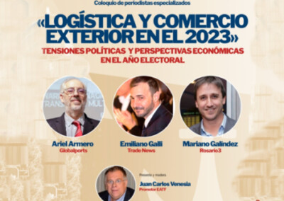 Encuentro sobre la Logística y comercio exterior en el 2023