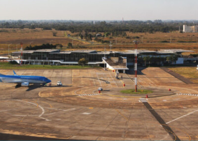 El aeropuerto de Resistencia en el Chaco, se cierra por obras