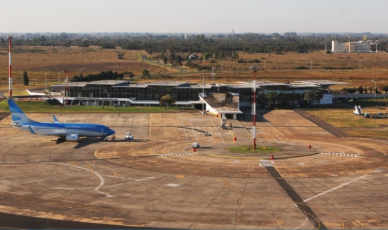El aeropuerto de Resistencia en el Chaco, se cierra por obras