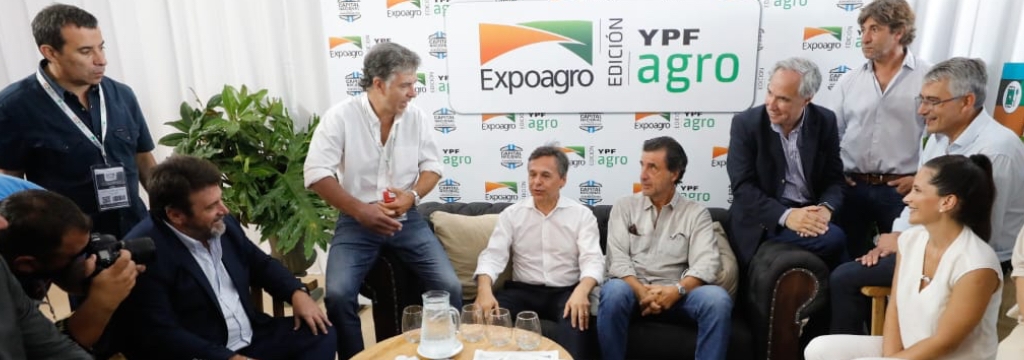 Giuliano en Expoagro afirmó que pronto se enviarán los pliegos del Canal Magdalena