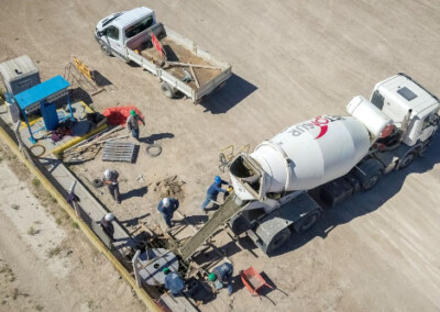 Avanzan las obras en los muelles de Puerto Madryn