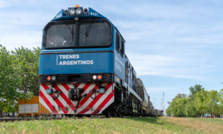 Trenes argentinos  con récord en toneladas transportadas