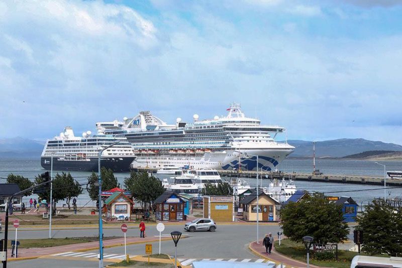 En marzo 69 cruceros recalarán en Ushuaia