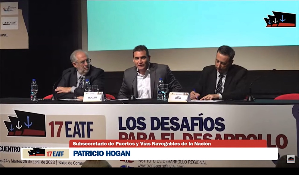 Hogan “Hay un consenso de los actores sobre la necesidad de una nueva Ley para la Marina Mercante”