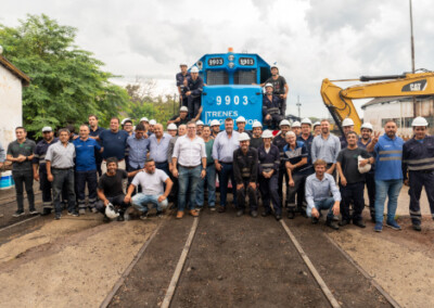 <strong>Crece la línea Urquiza: se incorpora material tractivo</strong>
