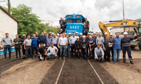 <strong>Crece la línea Urquiza: se incorpora material tractivo</strong>