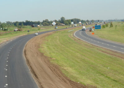 Comienza la construcción del tercer carril de la autopista Rosario-Buenos Aires
