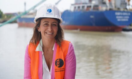Carla Monrabal cumple tres años como presidenta del Puerto Dock Sud