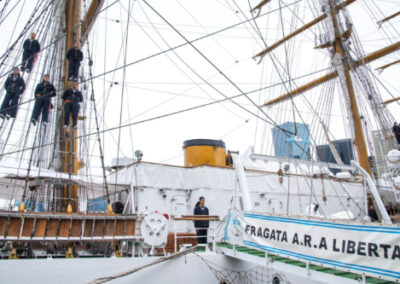 La Fragata “Libertad” inicia el 51º viaje de instrucción