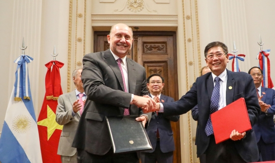 Santa Fe lidera las exportaciones a Vietnam 