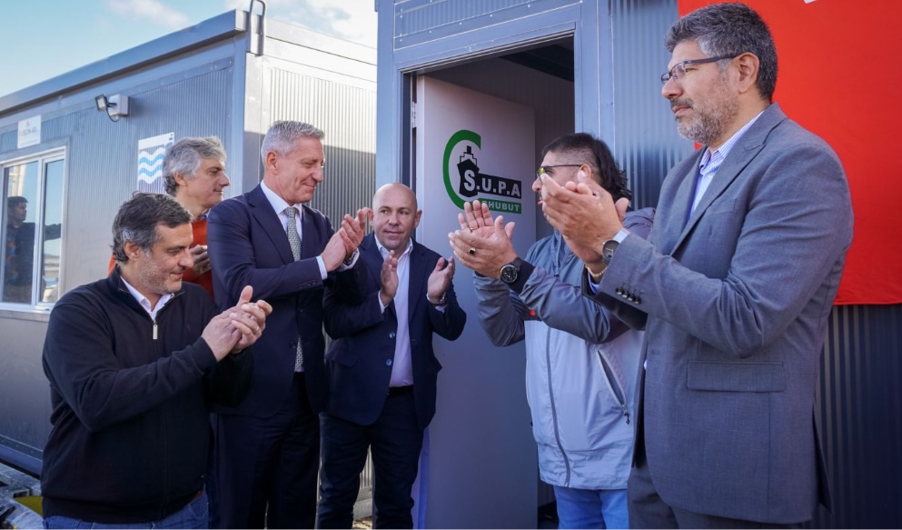 Puerto Madryn: nuevos módulos para trabajadores de la estiba