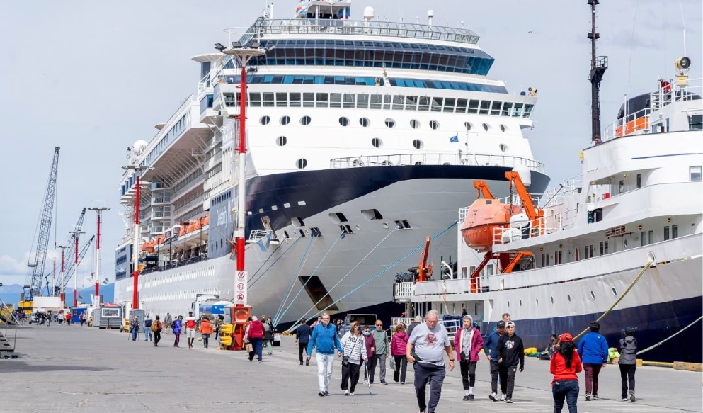 Tierra del Fuego celebra una exitosa temporada de cruceros en Ushuaia