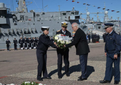 Homenaje al crucero ARA “General Belgrano” a 41 años de su hundimiento durante la Guerra de Malvinas